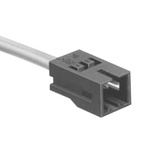 Hirose, DF3 Male Connector Housing, 2mm Pitch, 3 Way, 1 Row