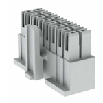 Samtec, IPD1 PCB Connector Housing, 2.54mm Pitch, 40 Way, 2 Row Top Entry