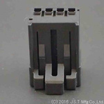 JST, J2000 Female PCB Connector Housing, 2.5mm Pitch, 4 Way, 1 Row