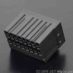 JST, J2000 Female PCB Connector Housing, 2.5mm Pitch, 16 Way, 2 Row