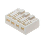 Molex, 212415 Female Crimp Connector Housing, 2.5mm Pitch, 4 Way, 1 Row Right Angle