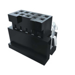 Samtec, ISD2-02-D-M Female Connector Housing, 2mm Pitch, 4 Way, 2 Row Vertical