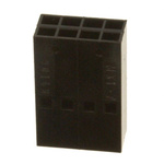 Molex, 90143 Female Crimp Connector Housing, 2.54mm Pitch, 8 Way, 2 Row