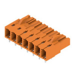 Weidmuller Female PCB Header, 5.08mm Pitch, 7 Way, 1 Row