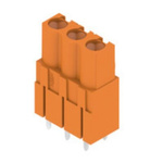 Weidmuller Female PCB Header, 5.08mm Pitch, 3 Way, 1 Row