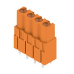 Weidmuller Female PCB Header, 5.08mm Pitch, 4 Way, 1 Row