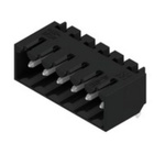 Weidmuller Male PCB Header, 3.5mm Pitch, 6 Way, 1 Row
