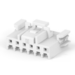 TE Connectivity, SGI2.0 Plug Connector Housing, 2mm Pitch, 6 Way, 1 Row