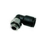 Legris Pneumatic Elbow Threaded-to-Tube Adapter, G 3/8 Male