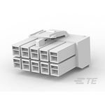 TE Connectivity, Universal Female Connector Housing, 3.96mm Pitch, 10 Way, 2 Row