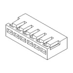 Molex Male Crimp Connector Housing, 2mm Pitch, 5 Way, 1 Row