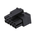 Molex Male Crimp Connector Housing, 3mm Pitch, 10 Way, 2 Row