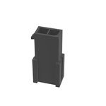 Amphenol Communications Solutions, Minitek Pwr Female Connector Housing, 3mm Pitch, 6 Way, 2 Row