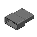 JAE, HB03 Male Connector Housing, 2.4mm Pitch, 4 Way, 1 Row