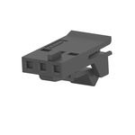 TE Connectivity, FFC Female PCB Connector Housing, 2.54mm Pitch, 3 Way, 1 Row