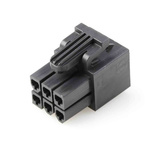 Molex, 172708 Male PCB Connector Housing, 4.2mm Pitch, 6 Way, 2 Row