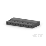 TE Connectivity, AMPMODU Female PCB Connector Housing, 2mm Pitch, 10 Way, 1 Row