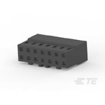 TE Connectivity, AMPMODU Female PCB Connector Housing, 2mm Pitch, 16 Way, 2 Row