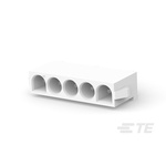 TE Connectivity, Universal MATE-N-LOK Female Housing Plug, 6.35mm Pitch, 5 Way, 1 Row