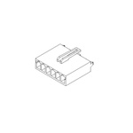 Molex, 90331 Female Crimp Connector Housing, 3.96mm Pitch, 6 Way, 1 Row