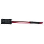 Amphenol, FLH Male Connector Housing, 2.5mm Pitch, 2 Way, 1 Row
