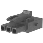 Molex, 215759-1002 Receptacle Crimp Connector Housing, 3mm Pitch, 2 Way, 1 Row Horizontal