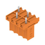 Weidmuller Female PCB Header, 3.5mm Pitch, 4 Way, 1 Row