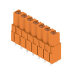 Weidmuller Female PCB Header, 5.08mm Pitch, 7 Way, 1 Row