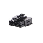 Molex Receptacle Crimp Connector Housing, 2.5mm Pitch, 12 Way, 2 Row