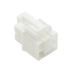 Molex Plug Crimp Connector Housing, 6.2mm Pitch, 4 Way, 2 Row
