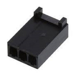 Molex Receptacle Crimp Connector Housing, 2.54mm Pitch, 3 Way, 1 Row