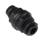 Legris Pneumatic Bulkhead Tube-to-Tube Adapter Straight Push In 6 mm to Push In 6 mm