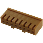 JAE, IL-G Female Connector Housing, 2.5mm Pitch, 8 Way, 1 Row