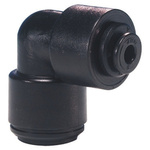 John Guest Pneumatic Elbow Tube-to-Tube Adapter Push In 8 mm to Push In 4 mm