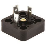 Hirschmann GSA 2P+E DIN 43650 A, Male Solenoid Valve Connector, 400 V ac/dc Voltage