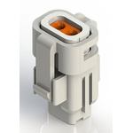 EDAC Wire to Wire Connector Cable Mount Socket, 2P, Crimp Termination, 3A, 250 V