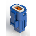 EDAC Wire to Wire Connector Cable Mount Socket, 2P, Crimp Termination, 3A, 250 V