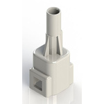EDAC Wire to Wire Connector Cable Mount Plug, 1P, Crimp Termination, 10A, 300 V