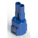 EDAC Wire to Wire Connector Cable Mount Plug, 2P, Crimp Termination, 10A, 300 V