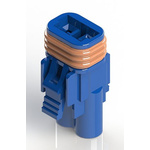 EDAC Wire to Wire Connector Cable Mount Socket, 2P, Crimp Termination, 10A, 300 V