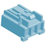 TE Connectivity, Grace Inertia Male Connector Housing, 2.5mm Pitch, 3 Way, 1 Row