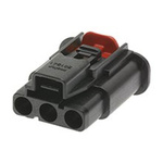 Molex, 201841 Compact Power Connector Cable Mount Socket, 3P, Crimp Termination, 40A, 1 kV ac/dc