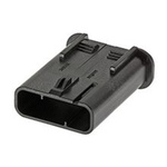 Molex, 201840 Compact Power Connector Cable Mount Plug, 3P, Crimp Termination, 40A, 1 kV ac/dc