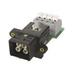 HARTING, HARTING PushPull Power Connector Cable Mount Socket, 4P, Clamp, Plug In Termination, 12A, 48 V