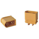 RS PRO Compact Power Connector Plug, 2P, 30A, 500 V dc