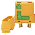 RS PRO Compact Power Connector Socket, 2P, 40A, 500 V dc