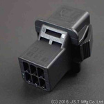 JST, J2000 Female PCB Connector Housing, 2.5mm Pitch, 6 Way, 2 Row