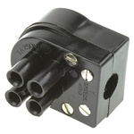 Bulgin Power Connector Cable Mount, Screw Down Termination, 3A, 250 V ac