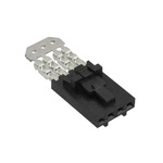 Molex, 70400 Female Crimp Connector Housing, 2.54mm Pitch, 4 Way, 1 Row