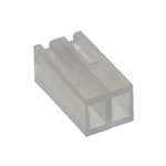Molex, 2139 Female Crimp Connector Housing, 3.96mm Pitch, 2 Way, 1 Row